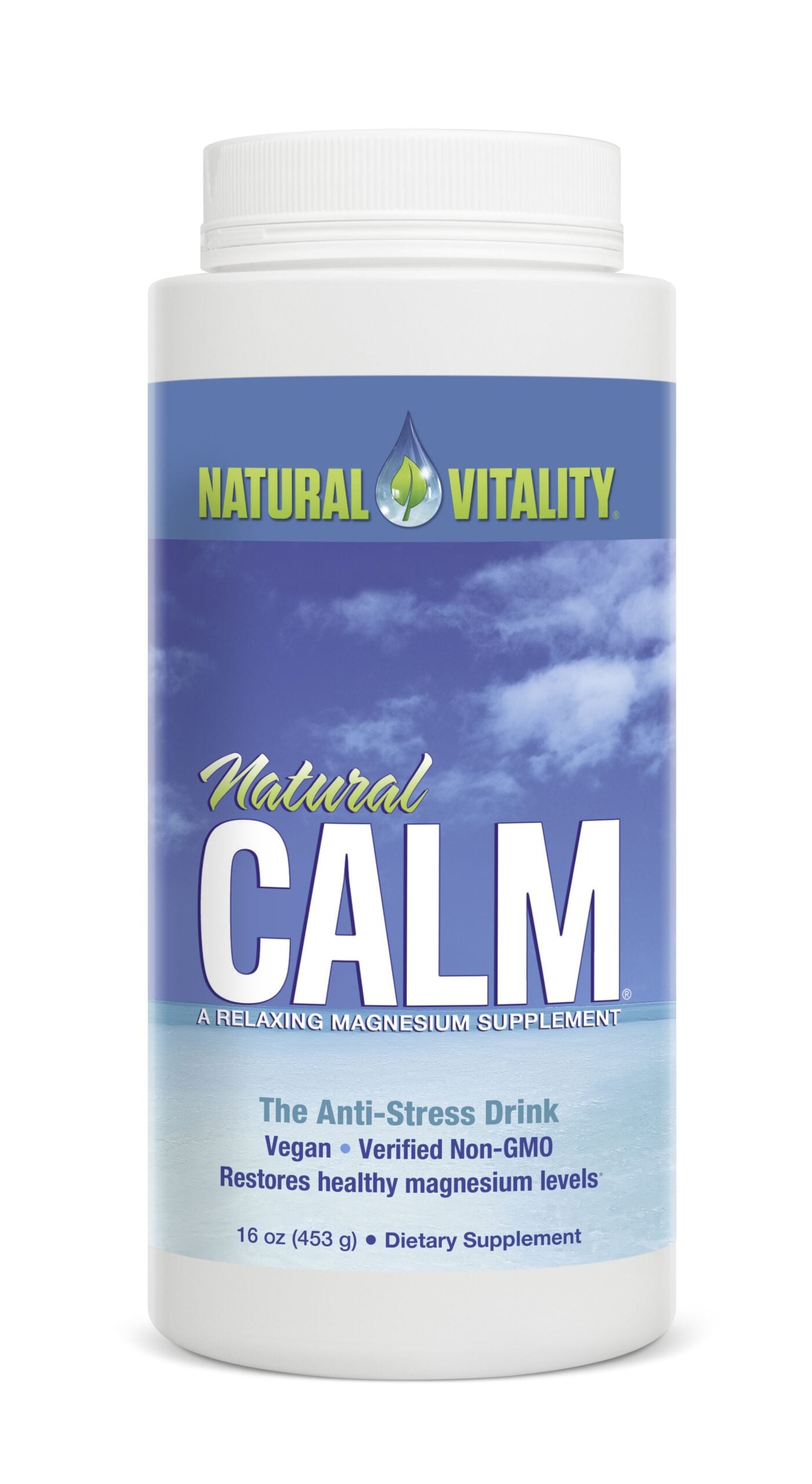 Natural Vitality - Natural Calm, Unflavored - 453g