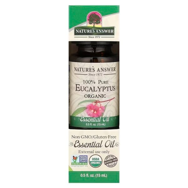 Nature's Answer - 100% ren eukalyptus æterisk olie, 15 ml