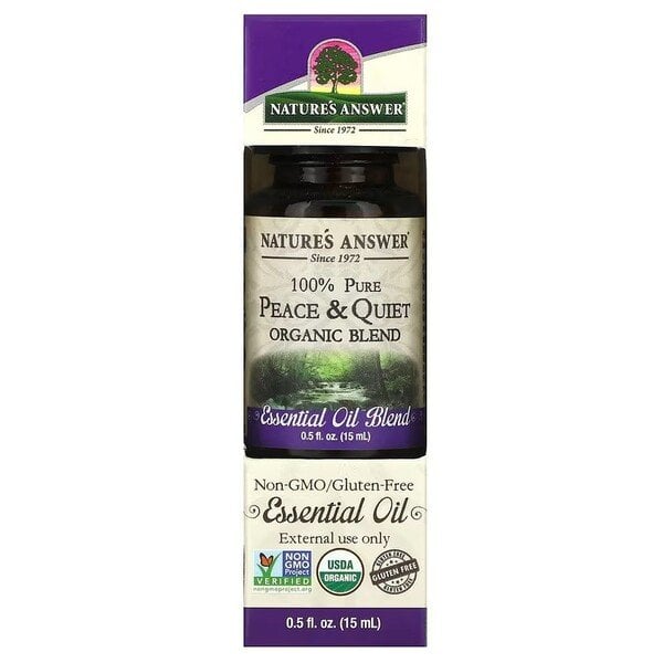Nature's Answer - 100% Pure Peace & Quiet Blend Æterisk Olie 15 ml