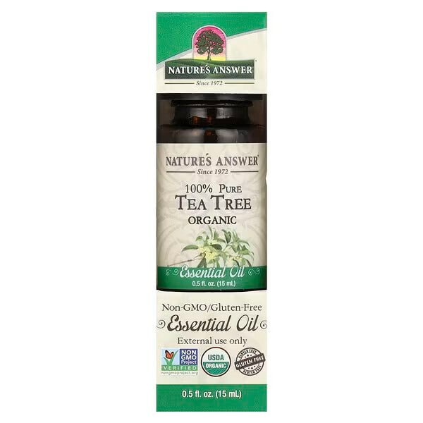 Nature's Answer - 100% Ren Tea Tree Æterisk Olie 15 ml