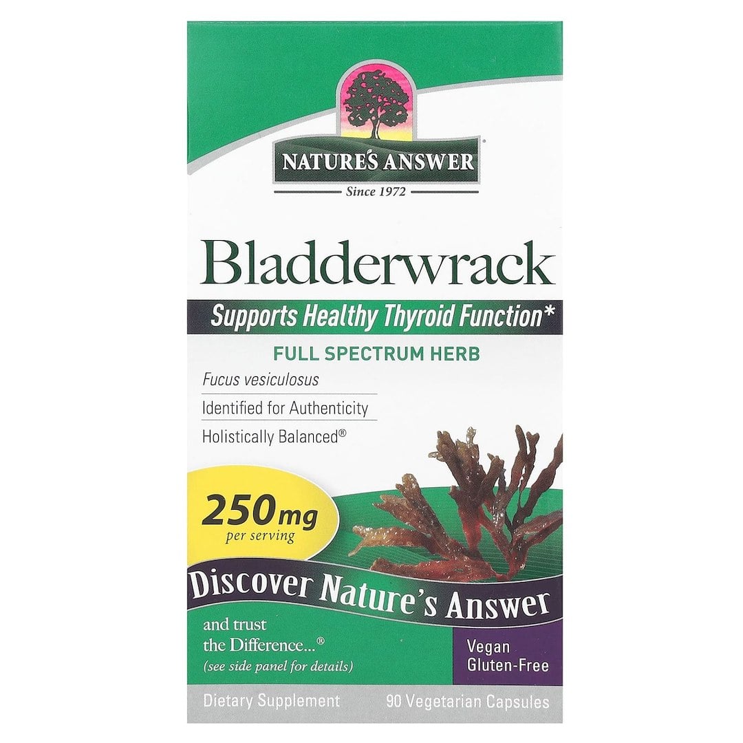 Nature's Answer - Bladderwrack, 250mg - 90 vcaps