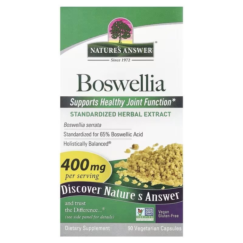 Nature's Answer - Boswellia, 400mg - 90 vcaps