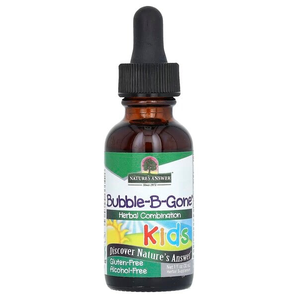 Nature's Answer - Bubble-B-Gone til børn, 30 ml