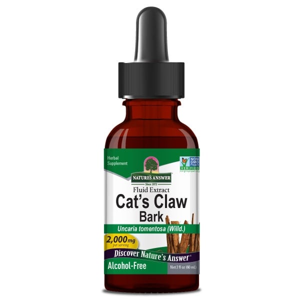 Nature's Answer - Cat's Claw Bark, 2000mg - 60 ml.