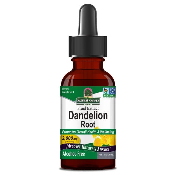 Nature's Answer - Dandelion Root, 2000mg - 30 ml.