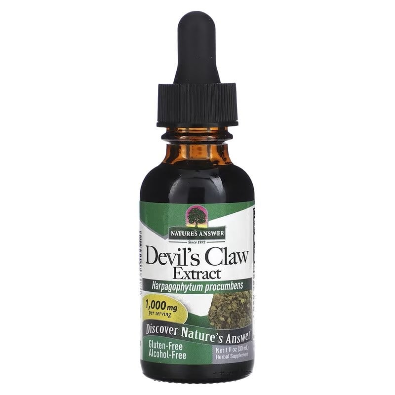 Nature's Answer - Devil's Claw Extract, 1000mg - 30 ml.
