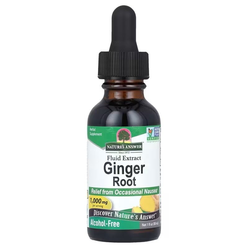 Nature's Answer - Ginger Root, 1000mg - 30 ml.