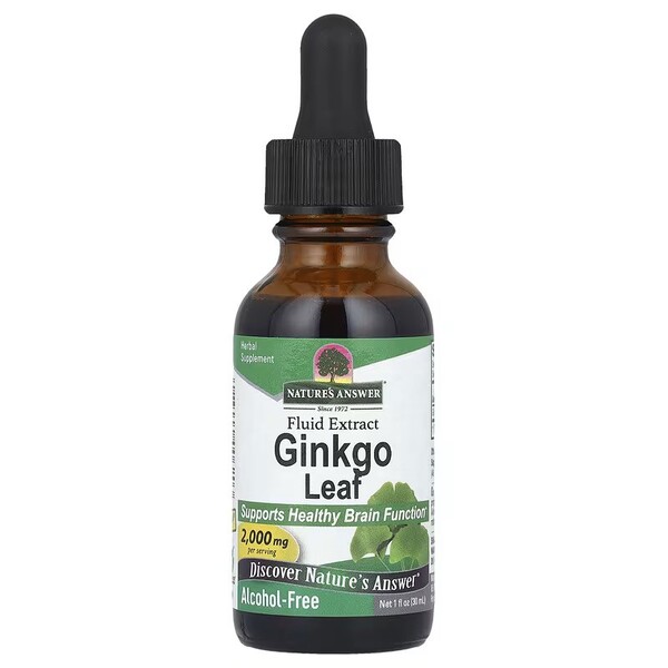 Nature's Answer - Ginkgo Leaf 2000 mg, 30 ml
