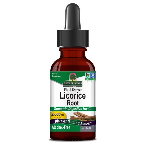 Nature's Answer - Licorice Root, 2000mg - 30 ml.