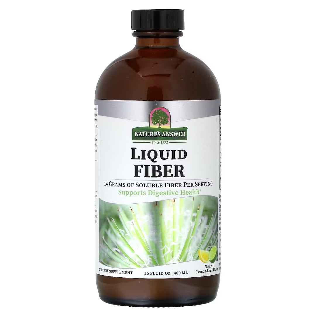Nature's Answer - Flydende Fiber Lemon-Lime 480 ml