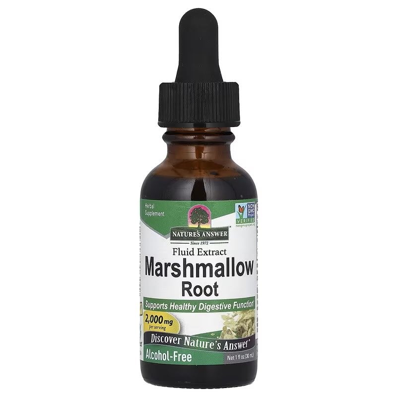 Nature's Answer - Marshmallow Root, 2000mg - 30 ml.