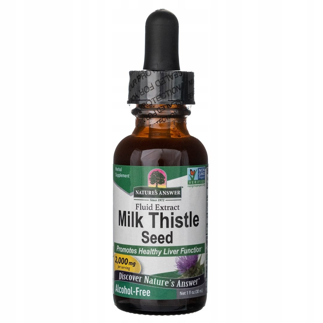 Nature's Answer - Milk Thistle Seed Extract, 2000mg - 30 ml.