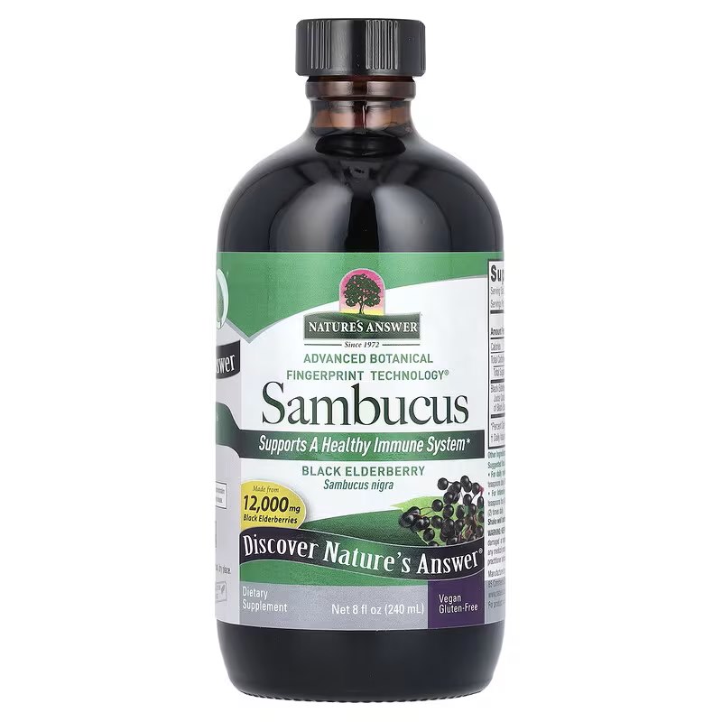 Nature's Answer - Sambucus - 240 ml.