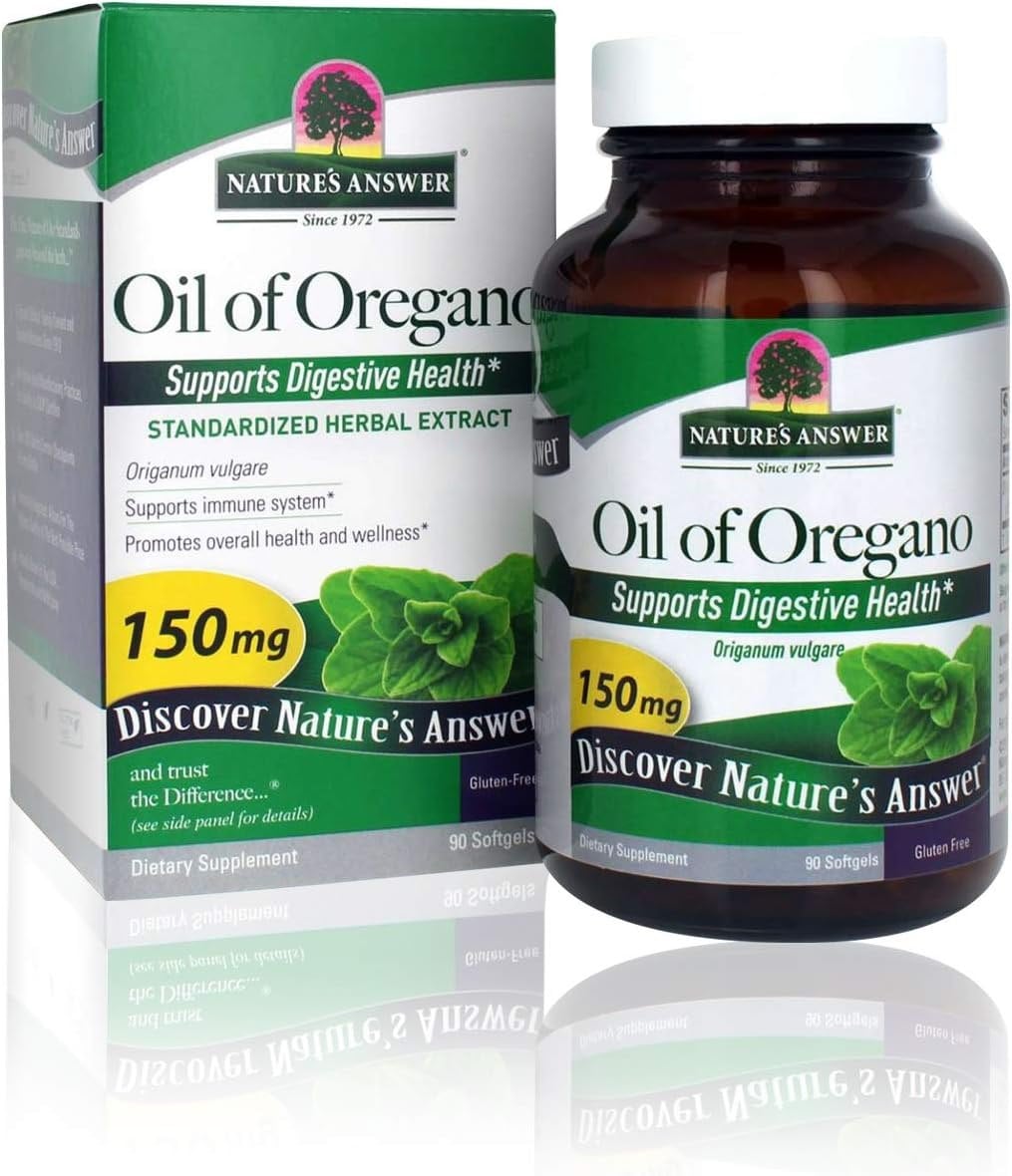 Nature's Answer - Oil of Oregano, 150mg - 90 softgels