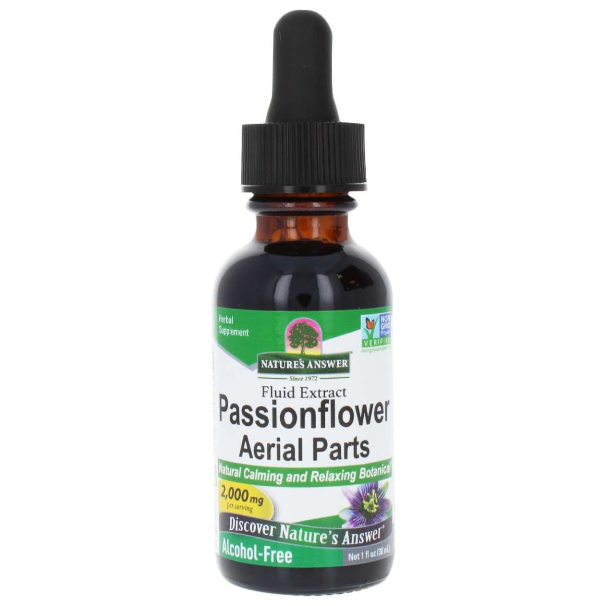 Nature's Answer - Passionflower Aerial Parts - 30 ml. billede