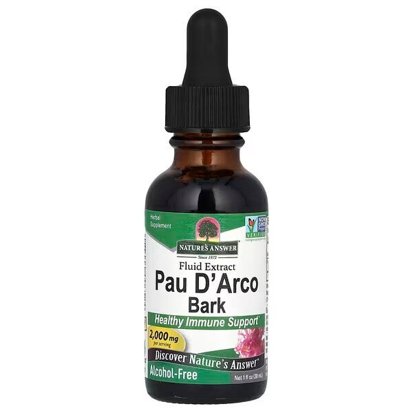 Nature's Answer - Pau D' Arco Bark, 2000mg - 30 ml.