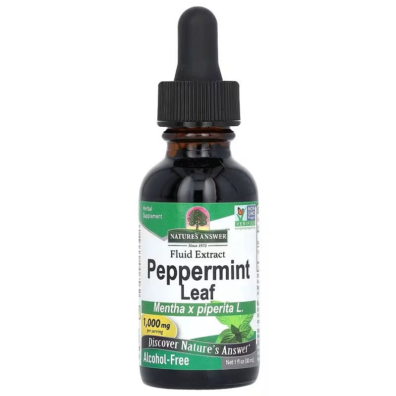 Nature's Answer - Peppermint Leaf, 1000mg - 30 ml.