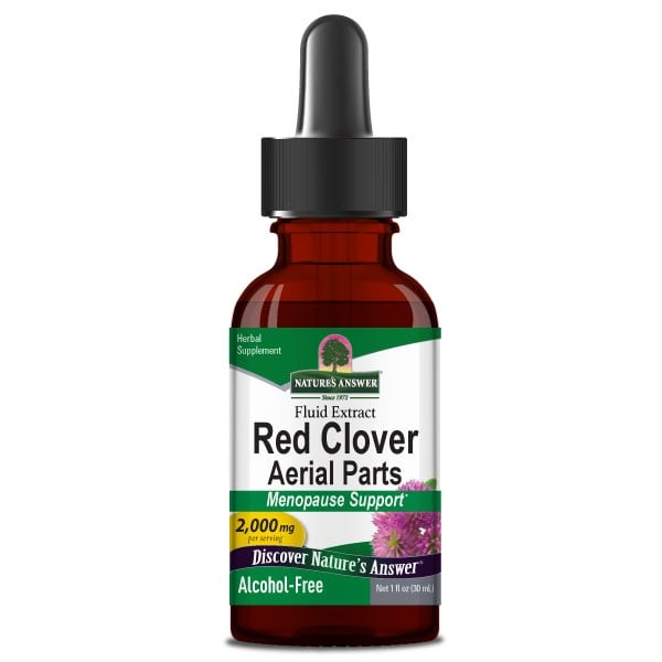 Nature's Answer - Red Clover Aerial Parts, 2000mg - 30 ml.