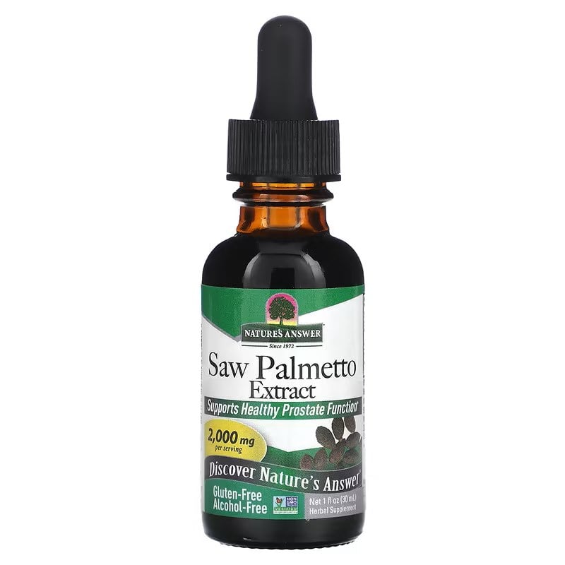Nature's Answer - Saw Palmetto Extract, 2000mg - 30 ml.