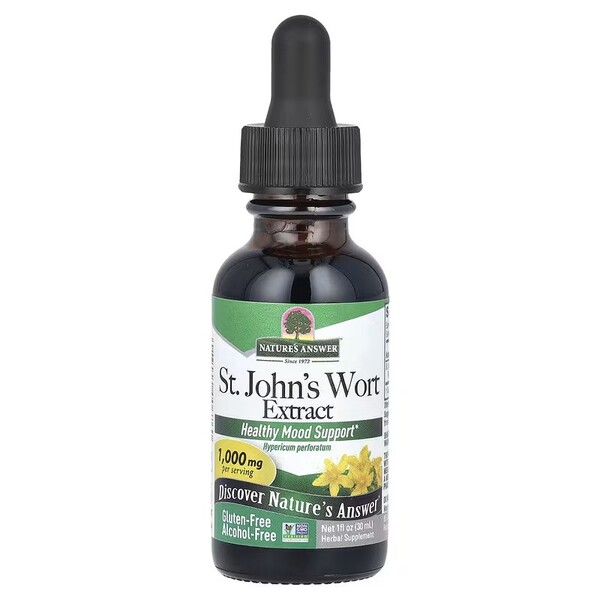 Nature's Answer - St. John's Wort Extract, 1000mg - 30 ml.