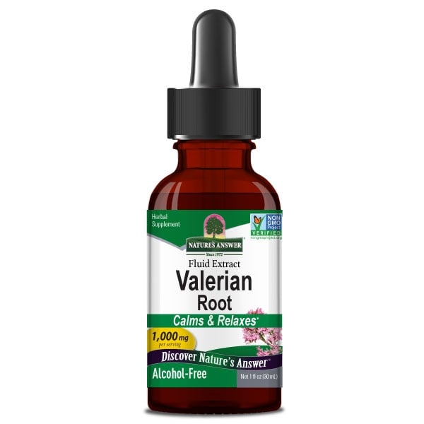 Nature's Answer - Valerian Root, 1000mg - 30 ml.