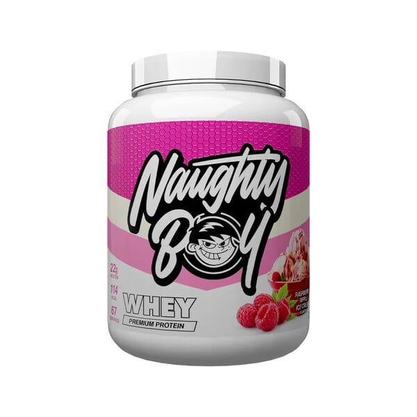 Naughty Boy - Advanced Whey, Raspberry Ripple Ice Cream - 2010g