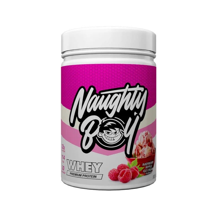 Naughty Boy - Advanced Whey, Raspberry Ripple Ice Cream - 900g
