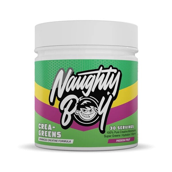 Naughty Boy - Crea-Greens, Passion Fruit - 270g