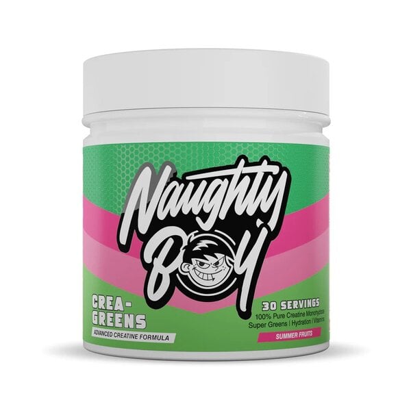 Naughty Boy - Crea-Greens, Summer Fruits - 270g