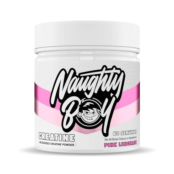 Naughty Boy - Creatine, Pink Lemonade - 300g