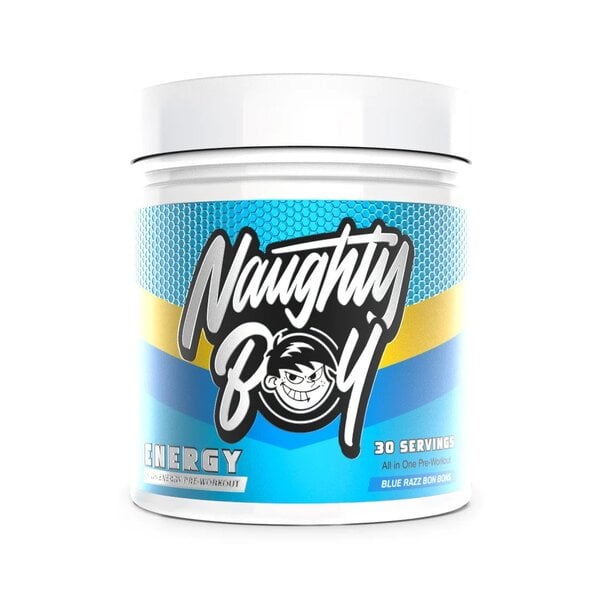 Naughty Boy - Energy, Blue Razz Bon Bons - 390g