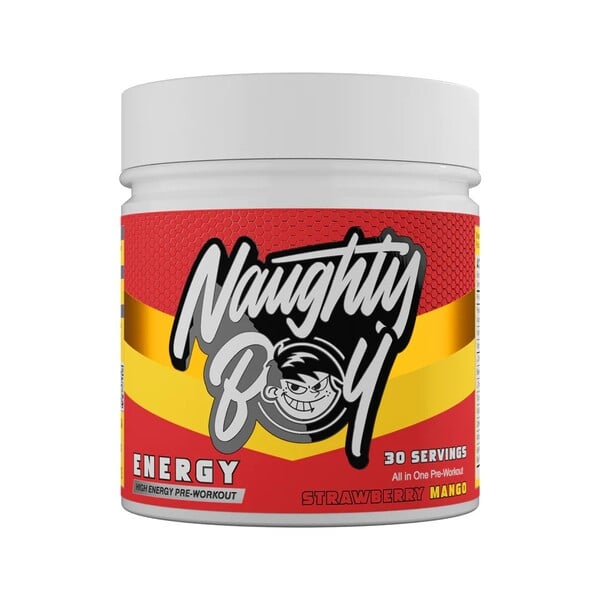 Naughty Boy - Energy, Strawberry Mango - 390g