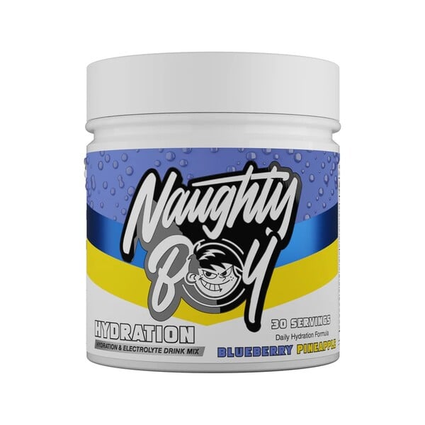 Naughty Boy - Hydration, Blueberry Pineapple - 255g