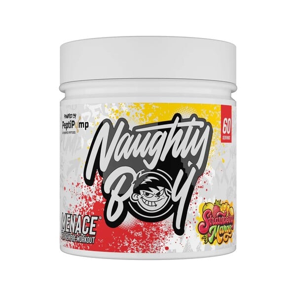 Naughty Boy - Menace V2, Strawberry Mango - 420g