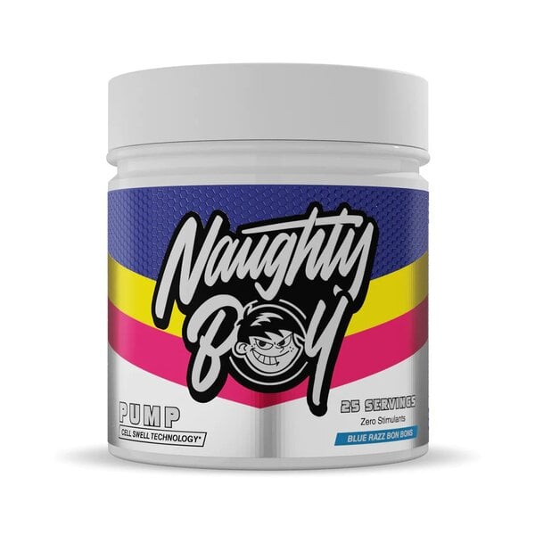 Naughty Boy - Pump, Blue Razz Bon Bons - 400g