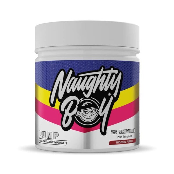 Naughty Boy - Pump, Tropical Punch - 400g