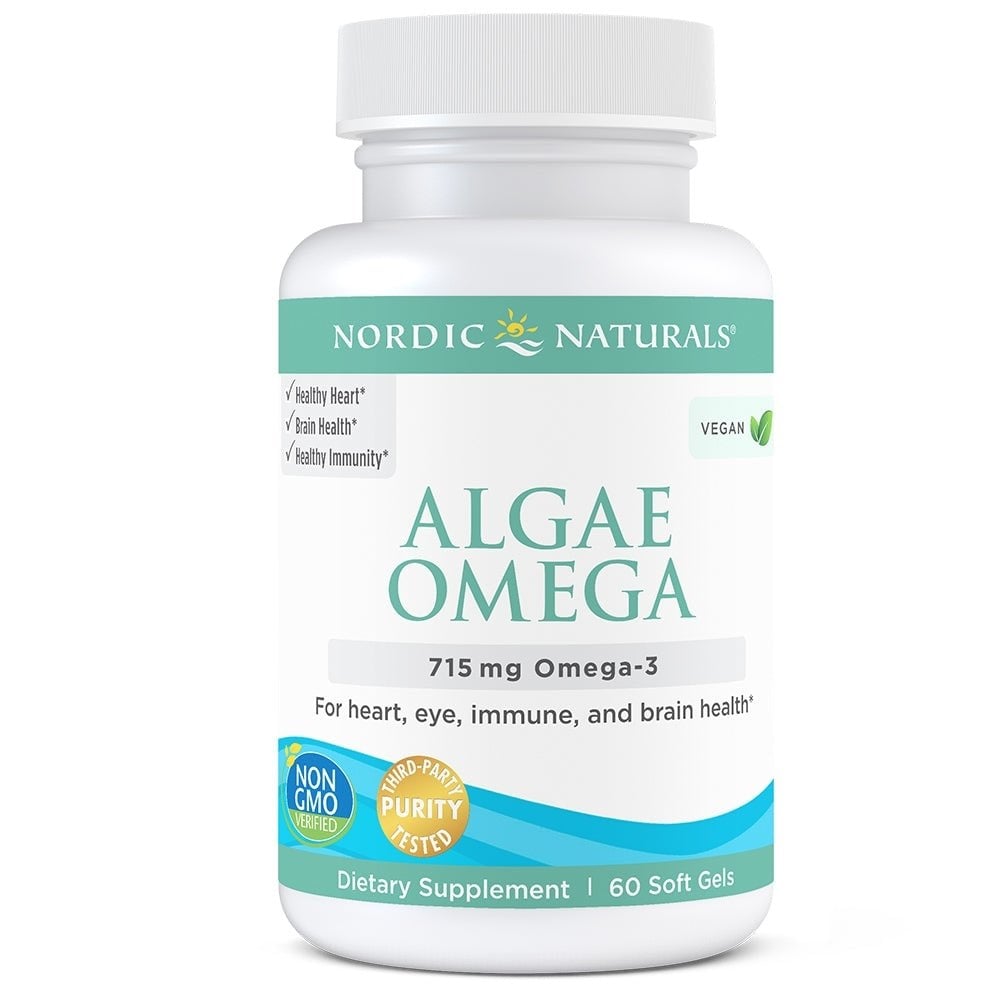Nordic Naturals - Algae Omega, 715mg Omega 3 - 60 softgels