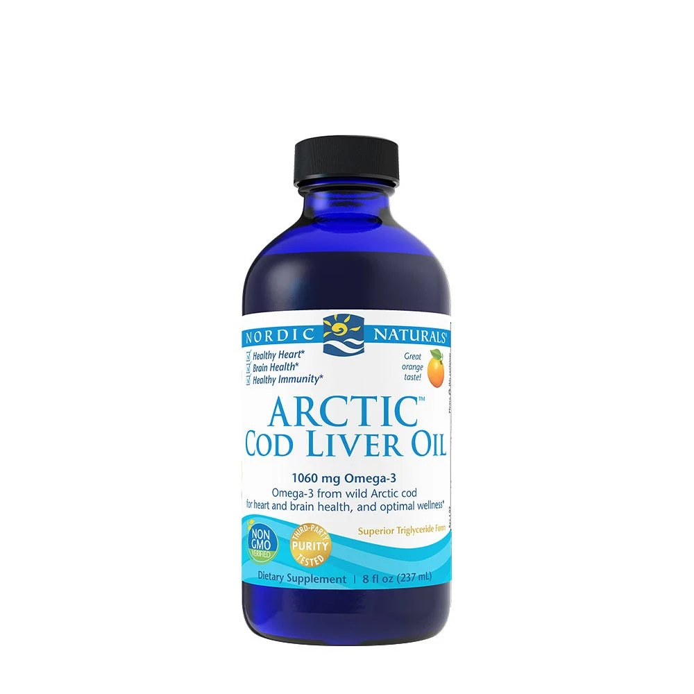 Nordic Naturals - Arctic Cod Liver Oil, 1060mg Orange - 237 ml.