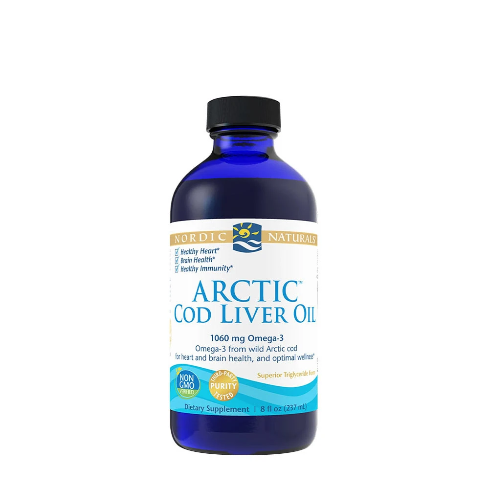 Nordic Naturals - Arctic Cod Liver Oil, Unflavored - 237 ml.