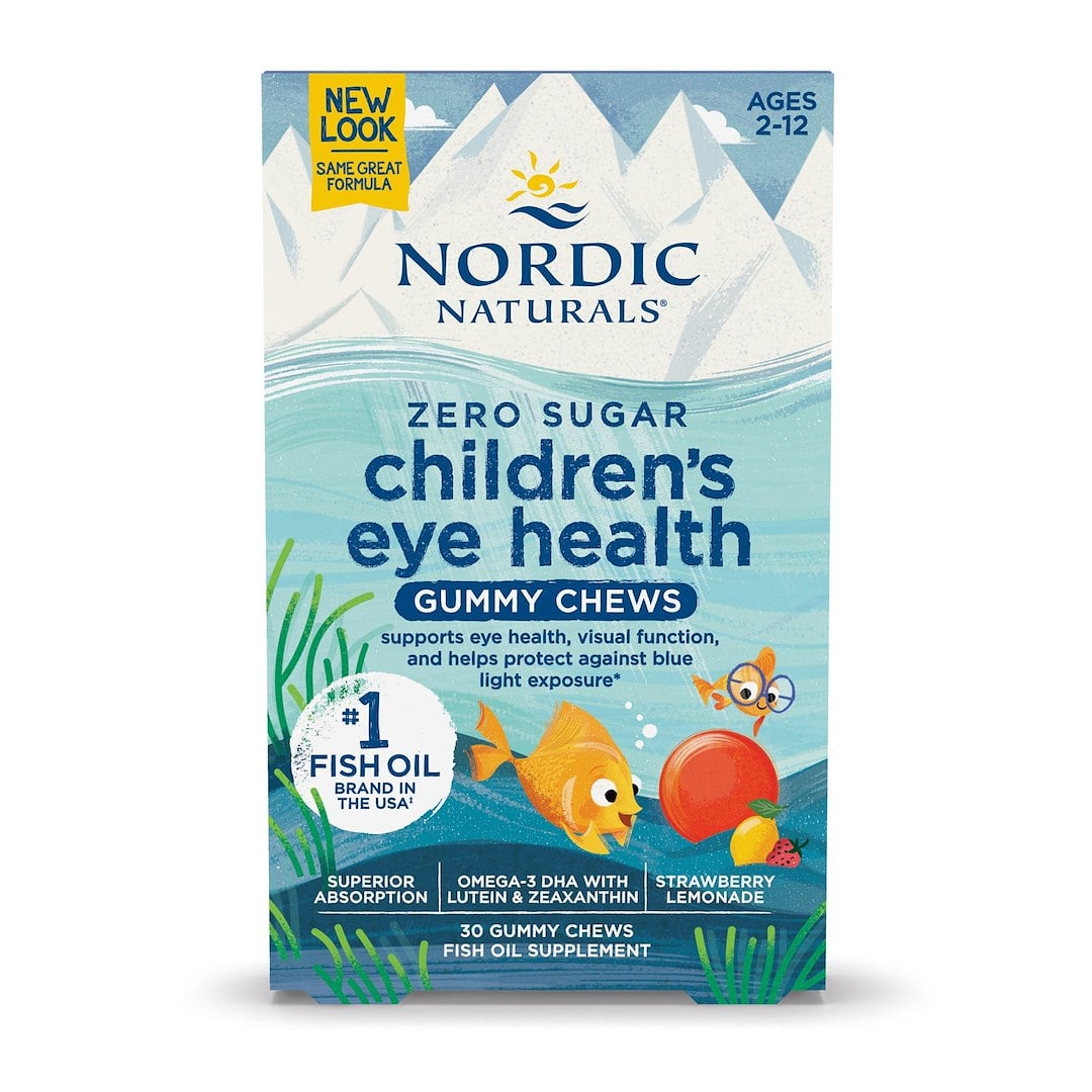 Nordic Naturals - Children's Eye Health, Strawberry Lemonade - 30 gummies