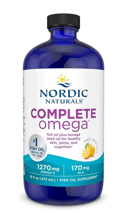 Nordic Naturals - Complete Omega, 1270mg Lemon - 473 ml. billede