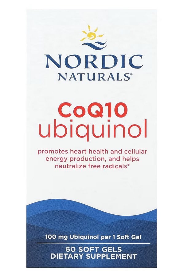 Nordic Naturals - Nordic CoQ10 Ubiquinol, 100mg - 60 softgels