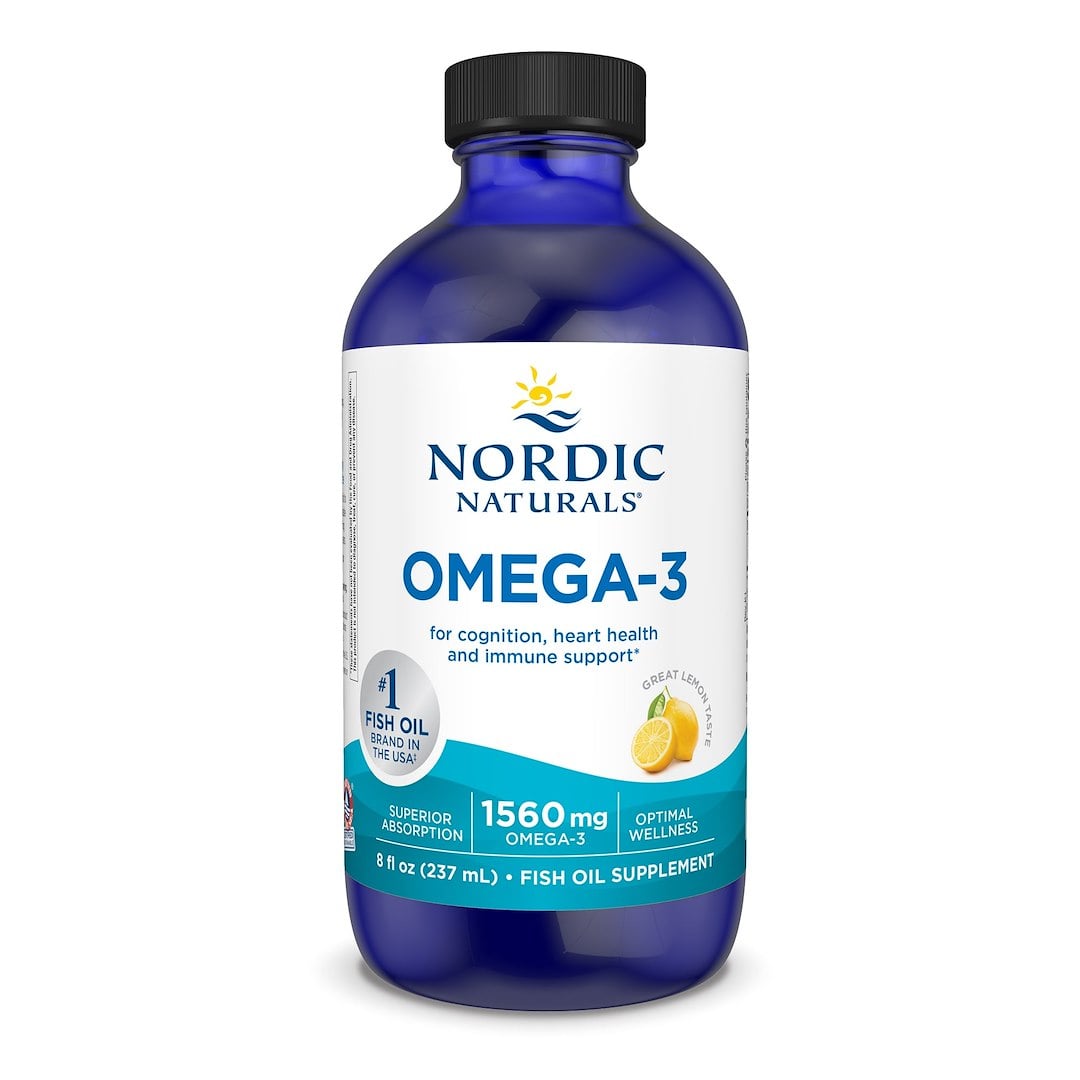 Nordic Naturals - Omega-3, 1560mg Lemon - 237 ml.