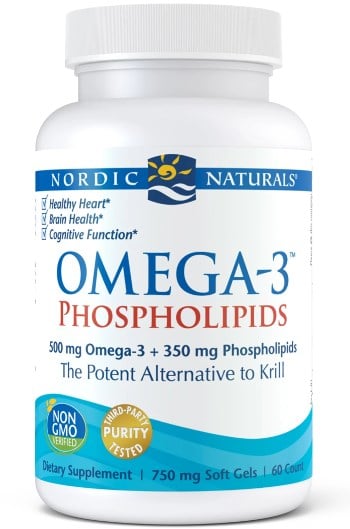 Nordic Naturals - Omega-3 Phospholipids, 500mg - 60 softgels billede