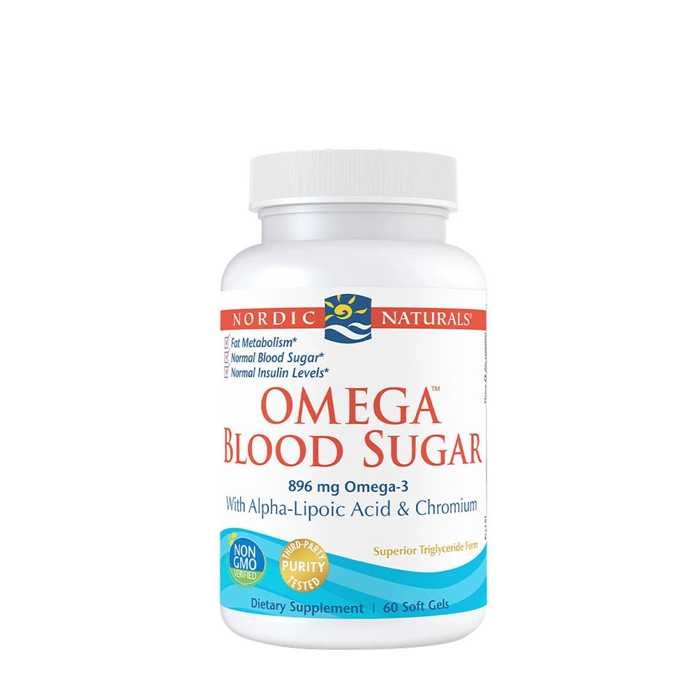 Nordic Naturals - Omega Blood Sugar, 896mg - 60 softgels