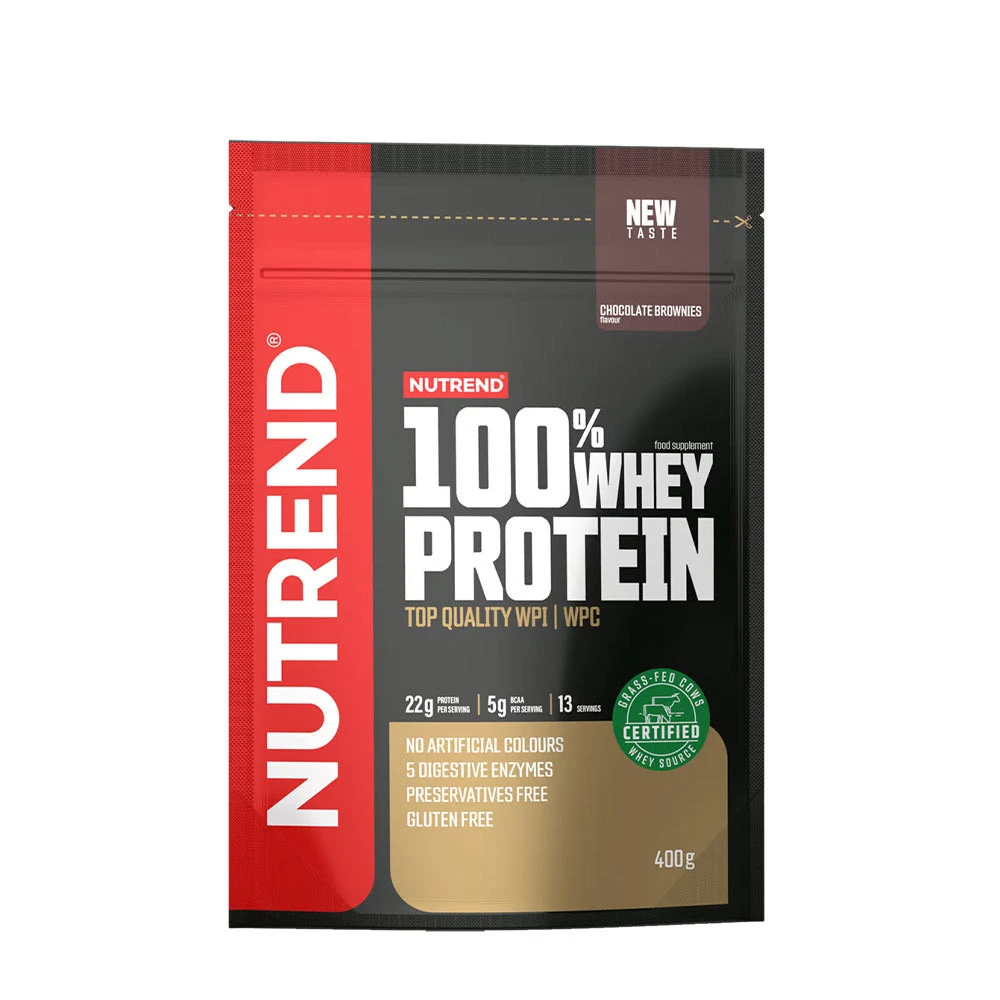 Nutrend - 100% Whey Protein, Chocolate Brownies - 400g