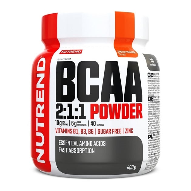 Nutrend - BCAA 2:1:1 Powder, Fresh Orange - 400g