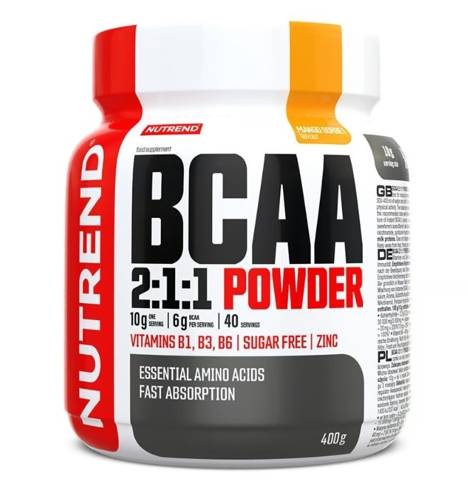 Nutrend - BCAA 2:1:1 Powder, Mango Sorbet - 400g