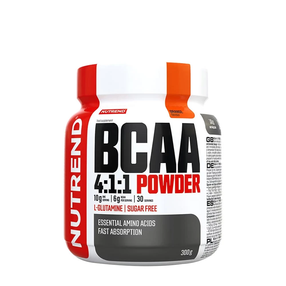 Nutrend - BCAA 4:1:1 Powder, Orange - 300g