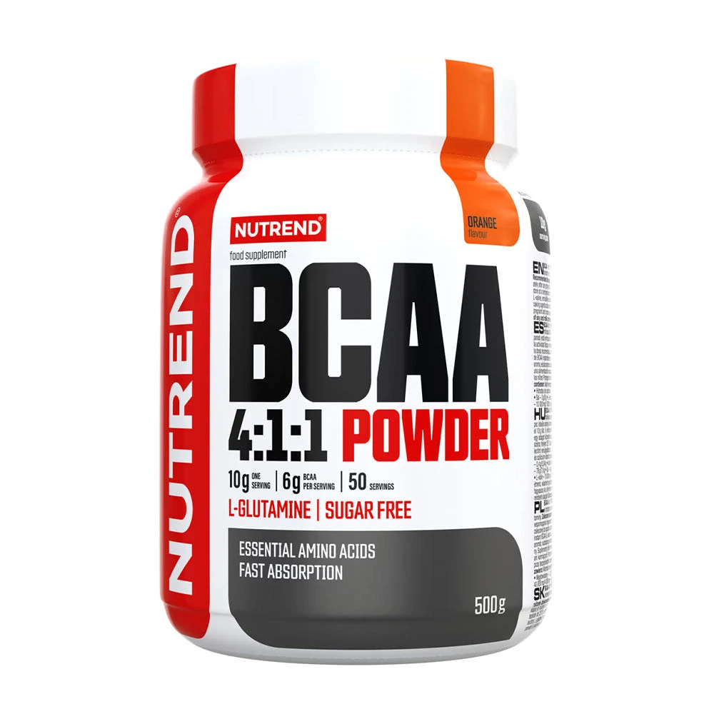 Nutrend - BCAA 4:1:1 Powder, Orange - 500g
